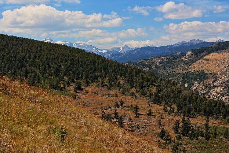 Landscape photograph of Wyoming's Wind River Range